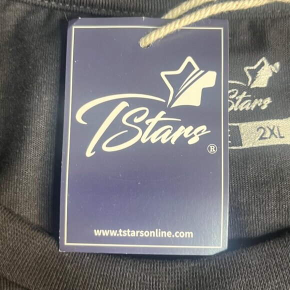 Tstars Mens TShirt Fun Road Map Print Black Size 2XL New - Picture 8 of 8